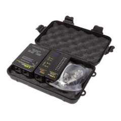 LogiLink Network Cable Tester Set - Find Faults Fast with Copper Network Tester (4052792042498)